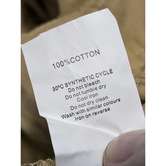 MURCI Size 4 Cotton Khaki Strapless Jumpsuit NEW - Picture 7 of 16